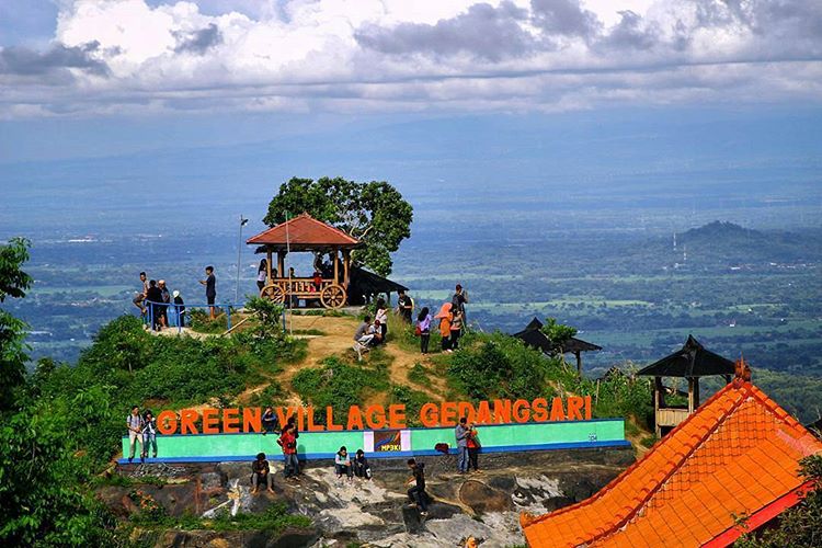 Green Village Gedangsari Gunung Kidul, sumber ig @irhazzamil